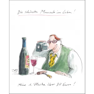 Gaymann Kollektion Poster “Meine erste Flasche über…“ 40×50 cm