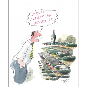 Gaymann Kollektion Poster “Warum liegst du nicht?“ 40×50 cm