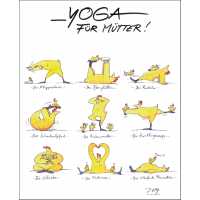 Gaymann Kollektion Poster “Yoga für Mütter“ 40×50 cm