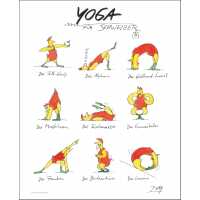 Gaymann Kollektion Poster “Yoga für Schweizer“, 40x50cm
