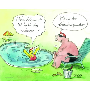 Gaymann Kollektion Poster “Mein Element das Wasser“, 40x50cm