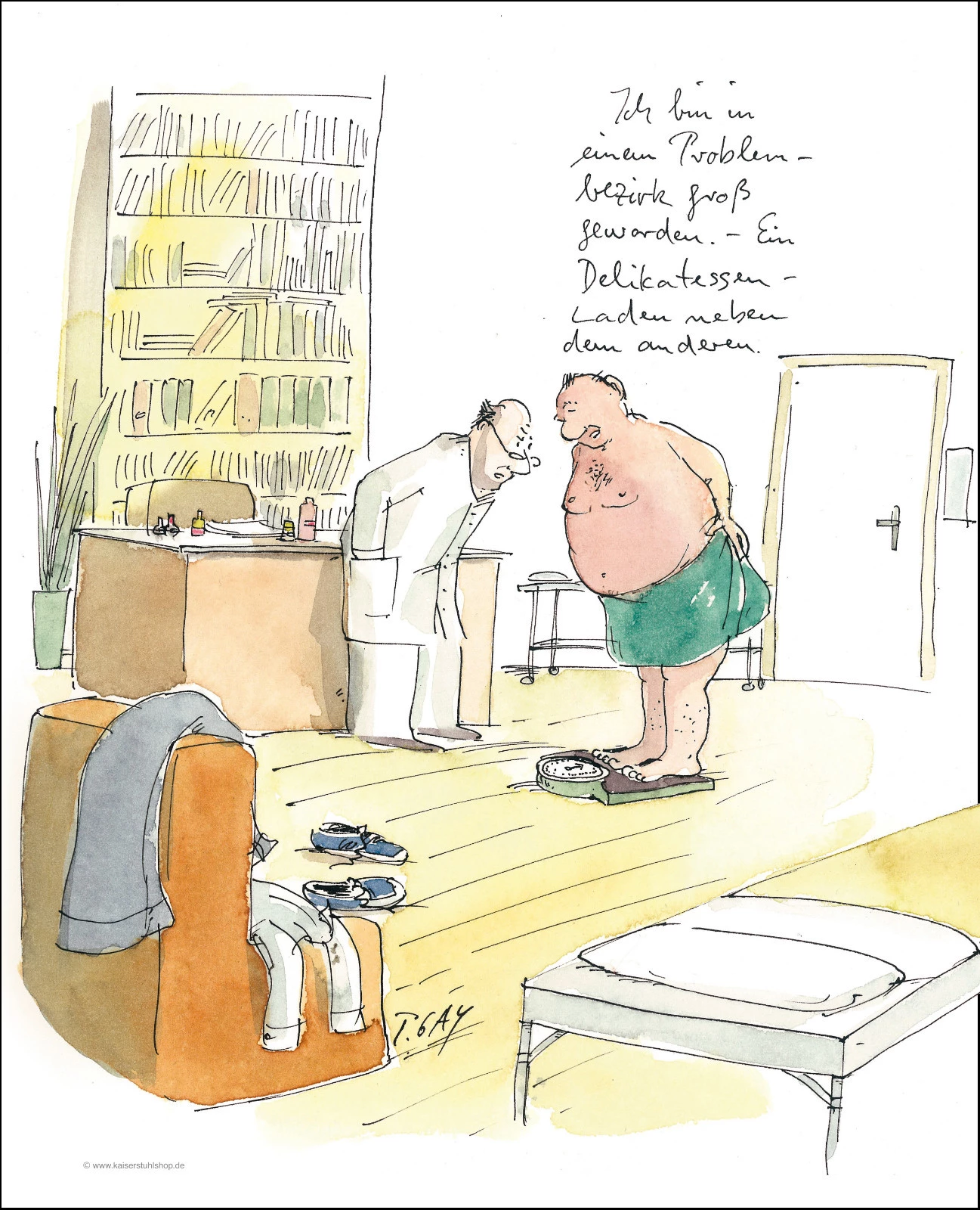 Gaymann Kollektion Poster “Problembezirk“, 40x50cm