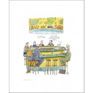 Gaymann Kollektion Poster “Sushi“, 40x50cm