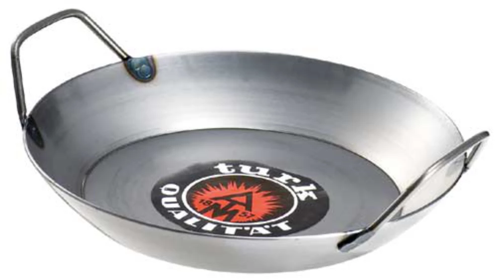 Turk Servierpfanne Eisen, mit 2 Griffen, 28 cm